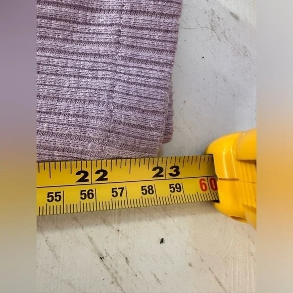 Zara Jumpsuit Womens 12 Pants Empire Waist Cap Sleeves Wide Leg Spring Lavander - Picture 6 of 7